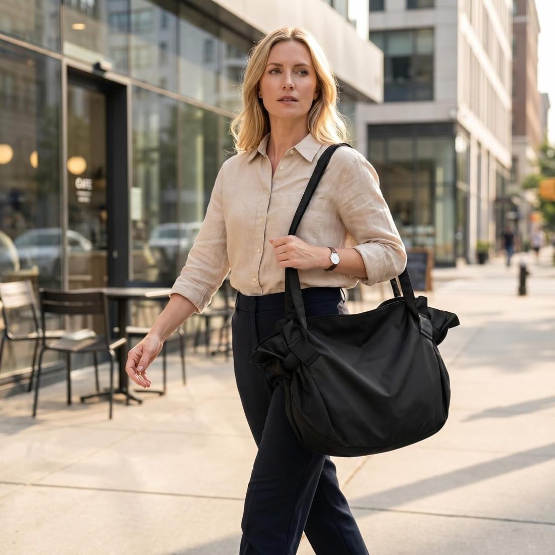Le sac porté en ville au quotidien
